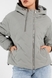 Куртка однотонна жіноча 68121 L Оливковий (2000990320445D) Фото 3 з 13