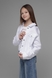 Куртка-сорочка для дівчинки DMB 0052 DMB 164 см Білий (2000989439073S) Фото 2 з 12