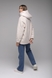 Куртка жіноча двостороння Button 72-626 3XL Бежевий (2000989400530D) Фото 11 з 24