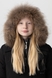 Куртка зимова для дівчинки Feiying 836 164 см Чорний (2000989630425W) Фото 2 з 20