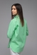 Рубашка однотонная женская Crep 90279 L Зеленый (2000989497851D) Фото 4 из 14