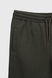 Спортивні штани однотонні прямі чоловічі CLUB ju CJU4764 6XL Хакі (2000990256652W) Фото 8 з 12