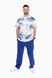 Спортивні штани прямі чоловічі Breezy 23203008 XL Синій (2000989755319D) Фото 2 з 12