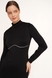 Платье однотонное женское LAWA WTC02358 XS Черный (2000990437945D)(LW) Фото 4 из 9