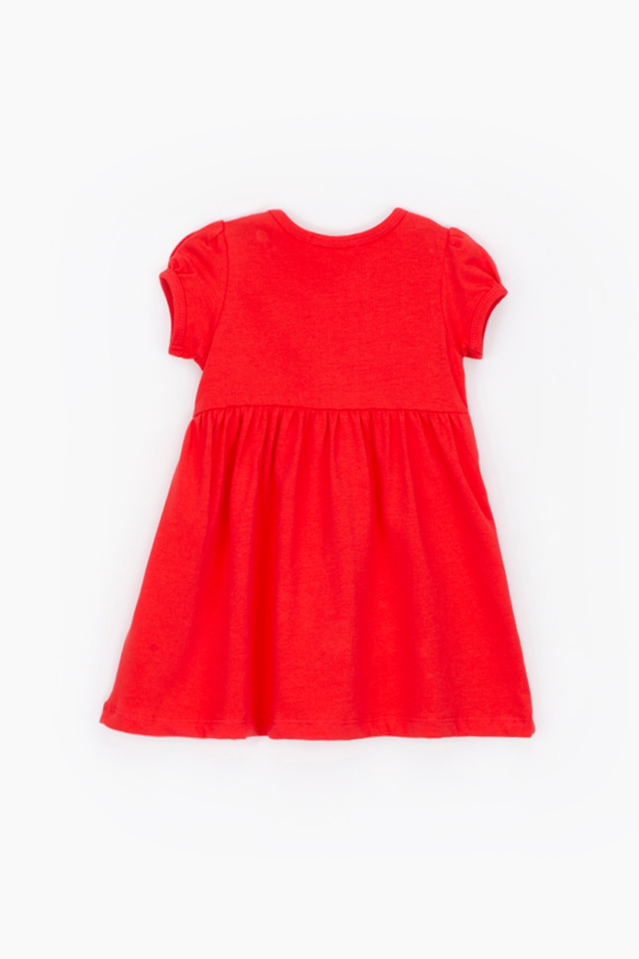 Фото Платье для девочки Breeze 17031 с принтом 80 см Красный (2000989678762S)