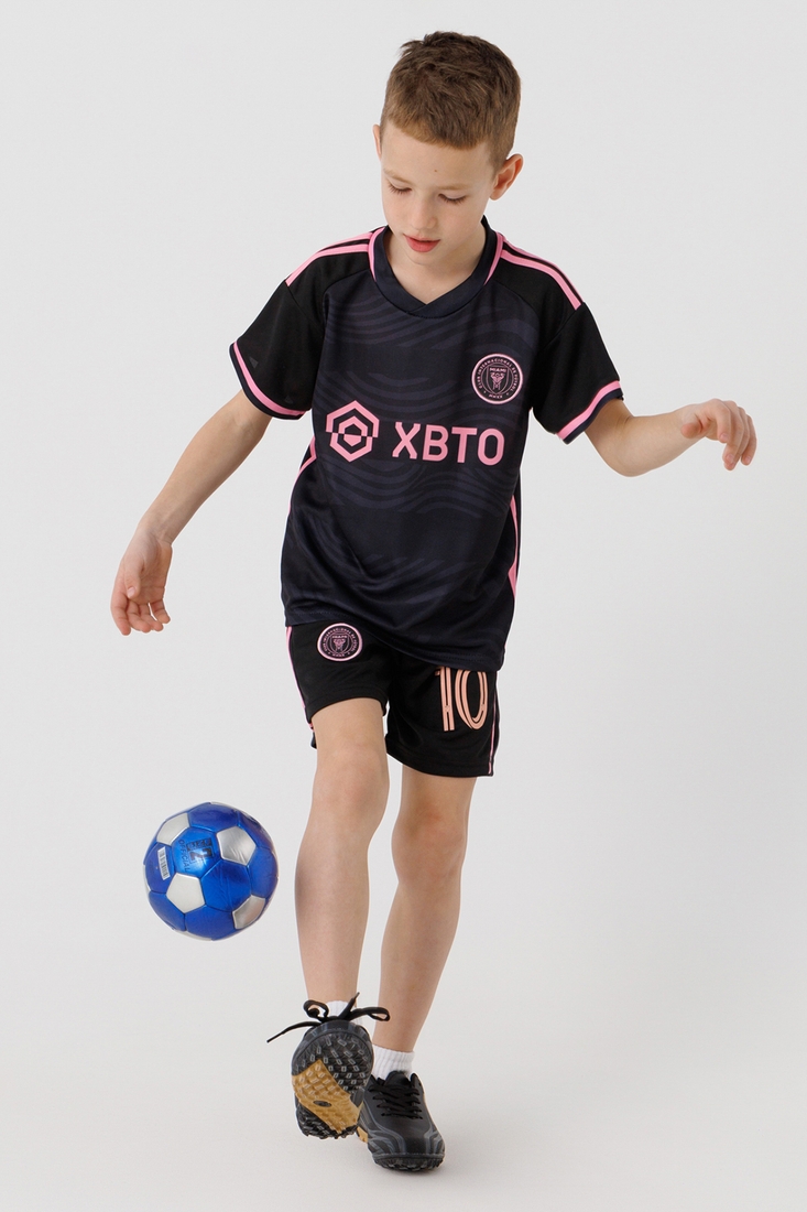 Фото Футбольна форма для хлопчика BLD INTER MESSI 152 см Чорний (2000990367402A)