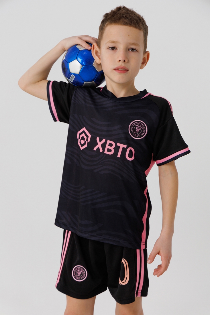 Фото Футбольна форма для хлопчика BLD INTER MESSI 110 см Чорний (2000990367334A)
