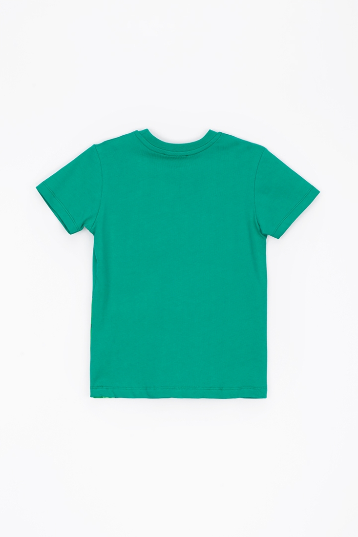 Фото Костюм для хлопчика Breeze 1020 футболка + капрі 122 см Зелений (2000989621324S)