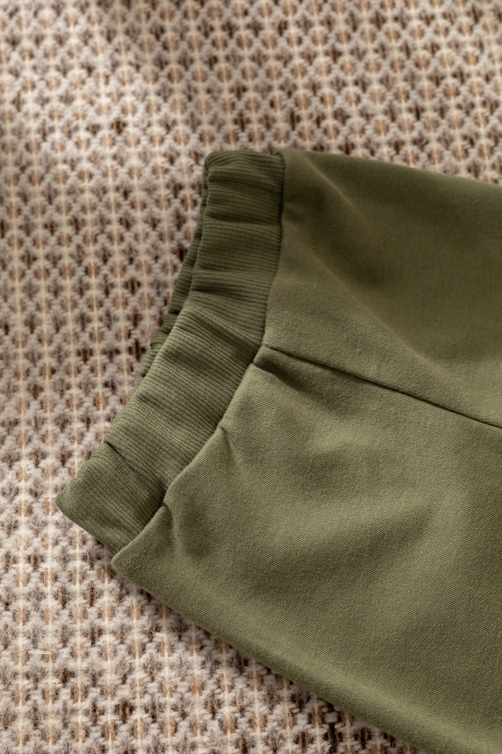 Фото Костюм (світшот+штани) для хлопчика Beyaz Bebek 2060 92 см Зелений (2000990301932D)