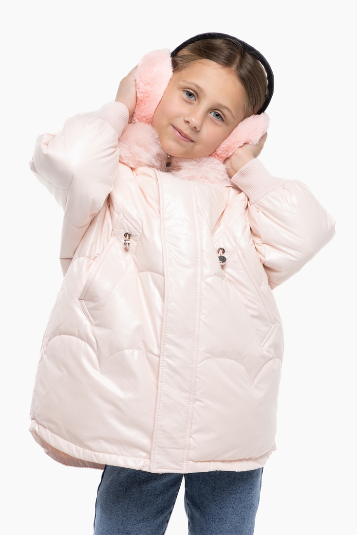 Фото Куртка для дівчинки XZKAMI 88956 134 см Рожевий (2000989664949W)
