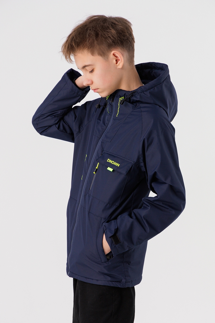 Фото Куртка для мальчика 23-25 164 см Синий (2000990285362D)