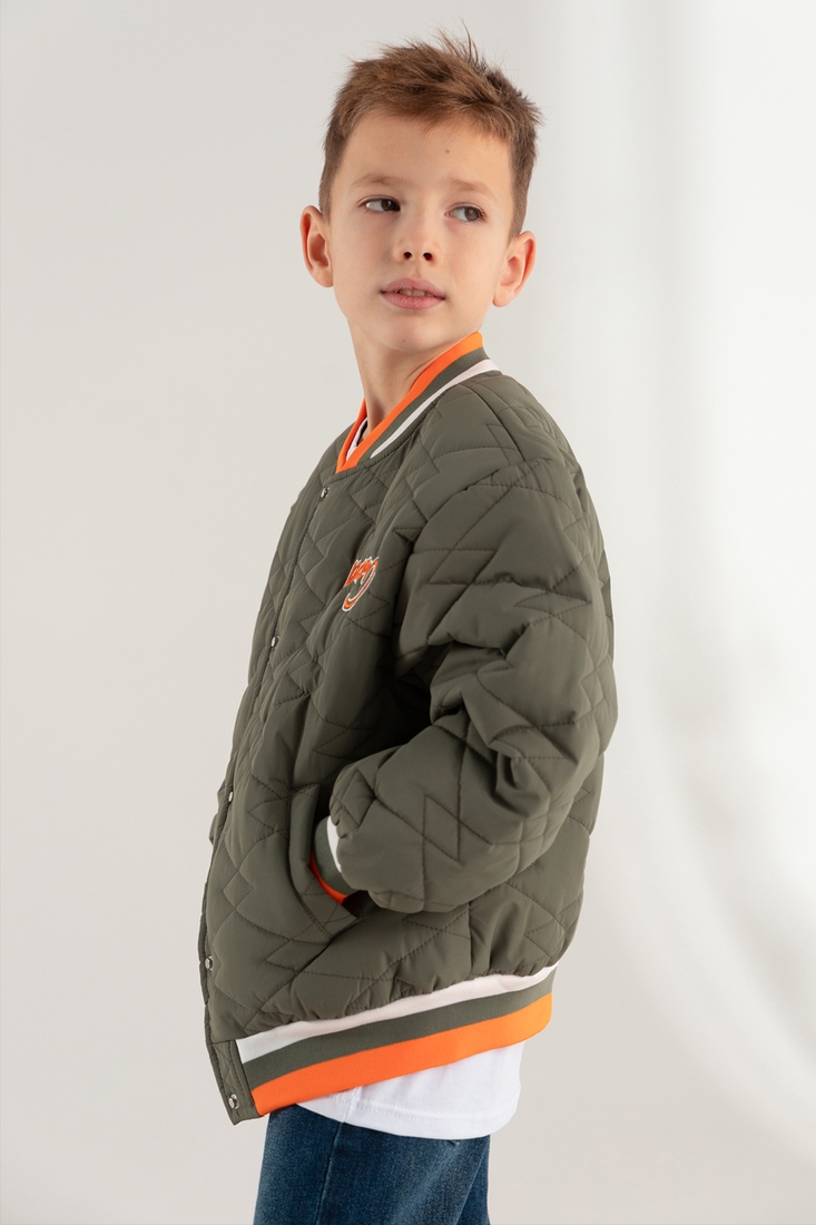 Фото Куртка для хлопчика XZKAMI 55232 140 см Хакі (2000990368614D)
