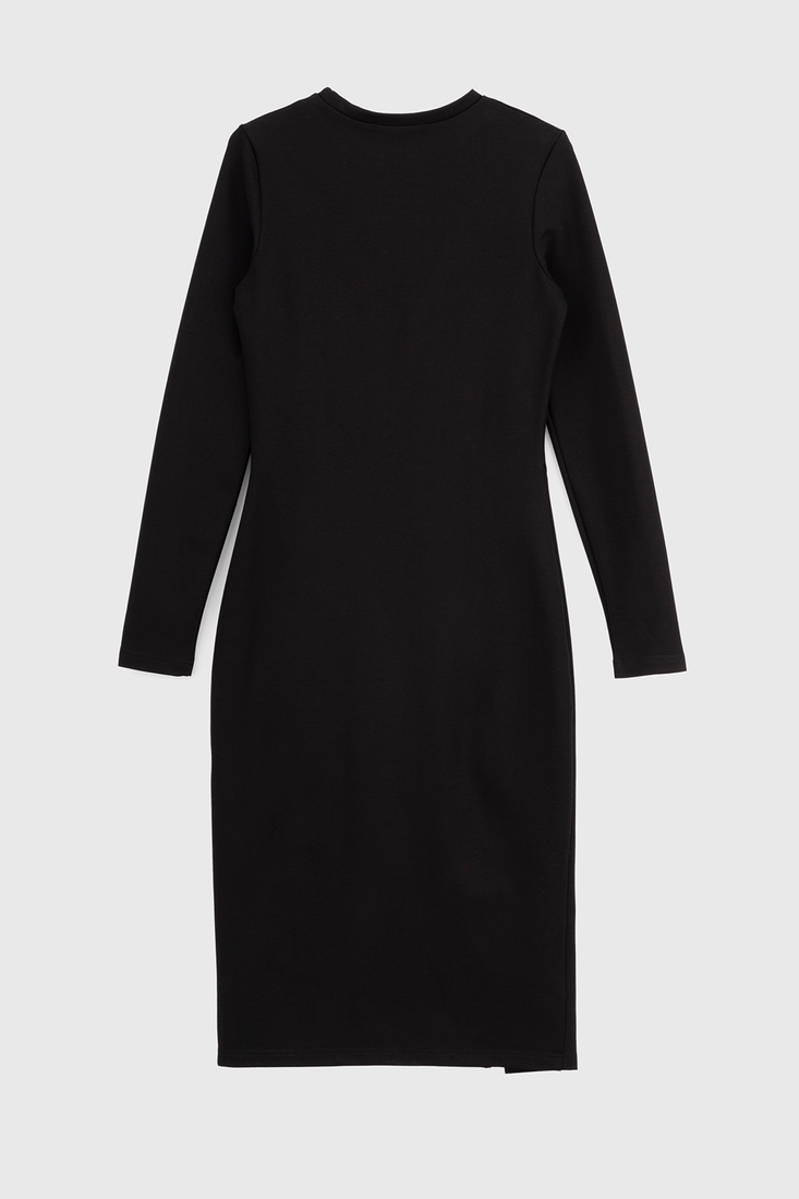 Фото Платье однотонное женское LAWA CTM WTC02323 XS Черный (2000990084309D)(LW)
