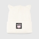 Набір шапка+снуд для дівчинки Talvi Мішель 48-56 Білий (2000990118639D) Фото 4 з 11