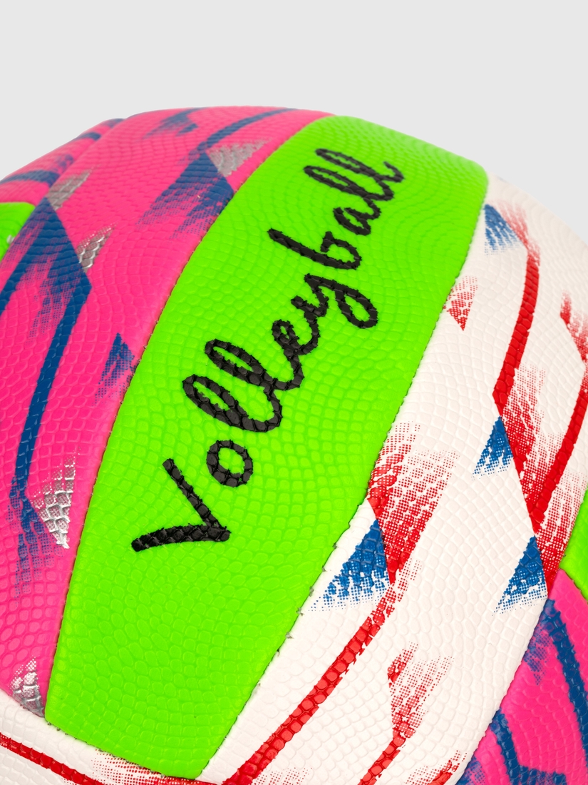 Фото М'яч волейбольний AoKaiTiYu AKI1028011 Рожево-зелений (2002005991350)
