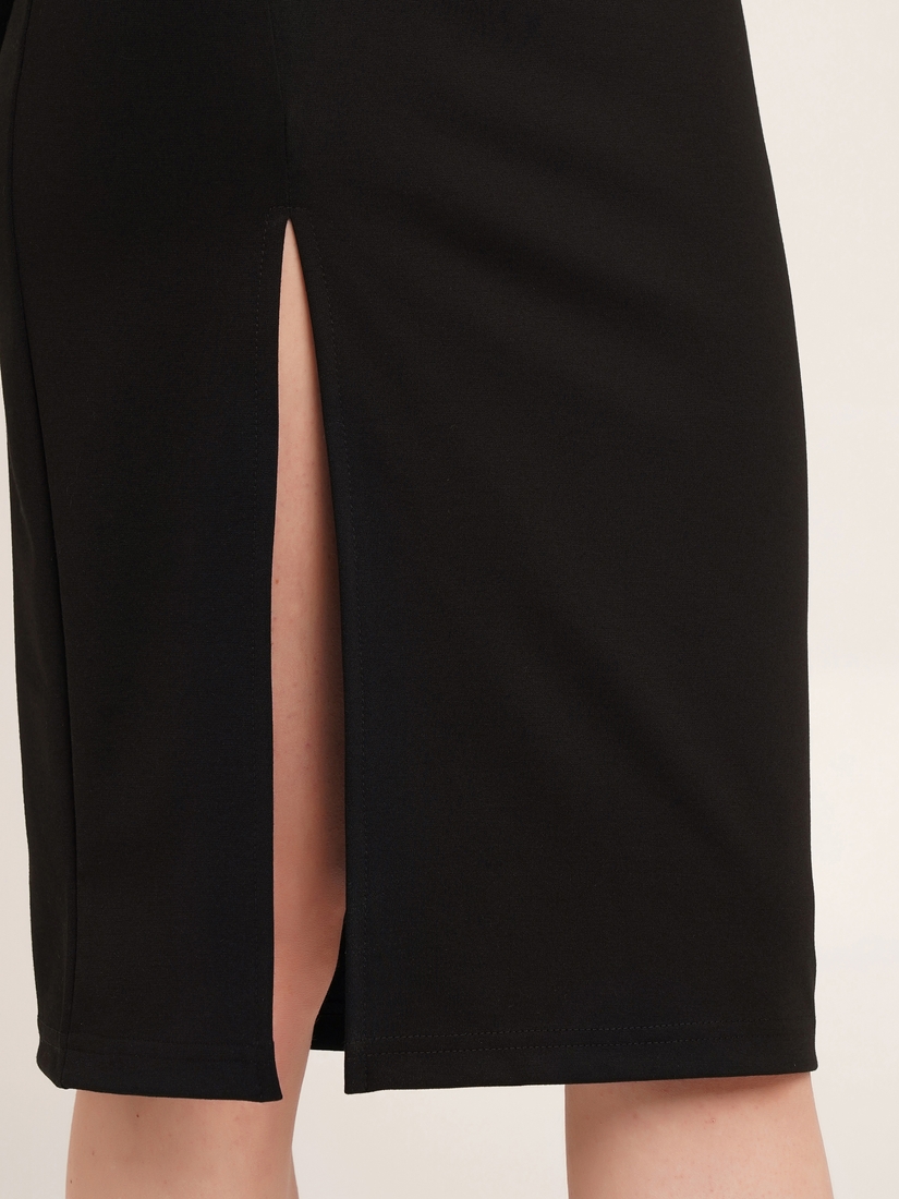 Фото Платье однотонное женское LAWA CTM WTC02323 XL Черный (2000990084347D)(LW)