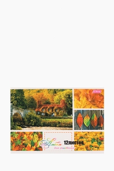Альбом для малювання "Осінь" 12 аркушів 850-12-70 (6938247167825)