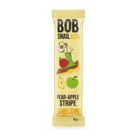 Bob Snail страйпи яблучно-грушеві 14г 0714 П (4820206080714)