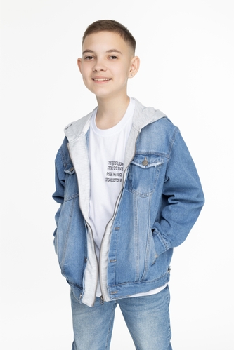 Фото Куртка для мальчика S&D 1477 176 см Синий (2000989561729D)