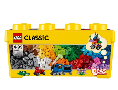 Фото Конструктор Коробка кубиків LEGO® для творчого конструювання, середнього розміру 10696 (5702015357180)