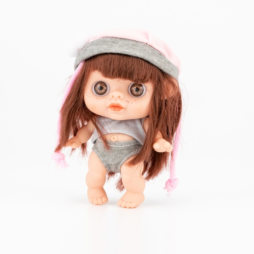 Фото Кукла с беретом LK2253 15 см Розовый (2000989727224)