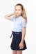 Блуза дівчинка Perix 4005 152 см Блакитний (2000989809302D) Фото 2 з 11