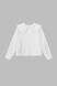 Блуза однотонна для дівчинки MyChance 2415 140 см Білий (2000990619198D) Фото 6 з 11