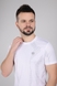 Фітнес футболка однотонна чоловіча Speed Life XF-1506 S Білий (2000989516552A) Фото 2 з 17