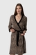 Комплект халат+рубашка женский Atik 634 M/L Леопардовый (2000990159281A) Фото 1 из 25
