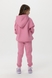Костюм для дівчинки (худі+штани) Benini 1144 134 см Рожевий (2000990101259W) Фото 3 з 23