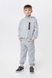 Костюм для хлопчика (худі+штани) Ecrin 2503 140 см Сірий (2000990222626D) Фото 1 з 18