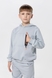 Костюм для хлопчика (худі+штани) Ecrin 2503 140 см Сірий (2000990222626D) Фото 2 з 18