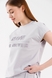 Костюм футболка + шорти однотонний жіночий MDG 24729 L Сірий (2000990404077S) Фото 5 з 18