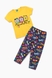 Костюм для дiвчинки (футболка+Велотреки) Baby Show 16141-1 110 Жовтий (2000989457473S) Фото 7 з 14