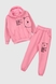 Костюм для дівчинки (худі+штани) Benini 1144 134 см Рожевий (2000990101259W) Фото 12 з 23