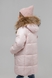 Куртка для дівчинки J-06 116 см Пудровий (2000989631507W) Фото 2 з 19