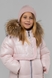 Куртка для девочки J-06 116 см Пудровый (2000989631507W) Фото 4 из 19