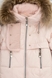 Куртка для дівчинки J-06 116 см Пудровий (2000989631507W) Фото 14 з 19