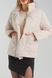 Куртка однотонна жіноча 23822 2XL Світло-бежевий (2000990318008D) Фото 4 з 15