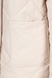 Куртка однотонна жіноча 23822 2XL Світло-бежевий (2000990318008D) Фото 12 з 15