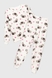 Піжама для дівчинки Фламінго 855-910 KOALA 98-104 см Молочний (2000990225795A) Фото 11 з 21