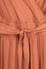 Сукня однотонна жіноча 2308 4XL Теракотовий (2000989713340S) Фото 10 з 11