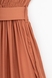 Сукня однотонна жіноча 2308 4XL Теракотовий (2000989713340S) Фото 9 з 11