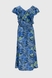 Сукня з візерунком жіноча TL230272 XS Синій (2000990334381S) Фото 11 з 12