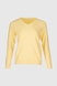 Пуловер однотонный женский 8816 2XL Желтый (2000990337429D) Фото 7 из 10