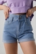 Шорти джинсові жіночі 508 2XL Блакитний (2000990377494S) Фото 1 з 10