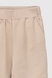 Спортивные штаны однотонные для девочки First Kids 3136 110 см Бежевый (2000990132307D) Фото 8 из 11
