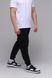 Спортивні штани чоловічі прямі Tommy life 84679-B 50 Чорний (2000989488651D) Фото 1 з 15