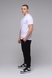 Спортивні штани чоловічі прямі Tommy life 84679-B 44 Чорний (2000989488620D) Фото 6 з 15