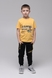 Спортивні штани для хлопчика з принтом Pitiki 1001-1 110 см Чорний (2000989523826D) Фото 2 з 15
